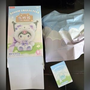 New Miniso Sanrio Surprise Fox Island Vinyl faced Cinnamoroll Plushy
